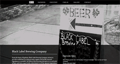 Desktop Screenshot of blacklabelbrewing.com